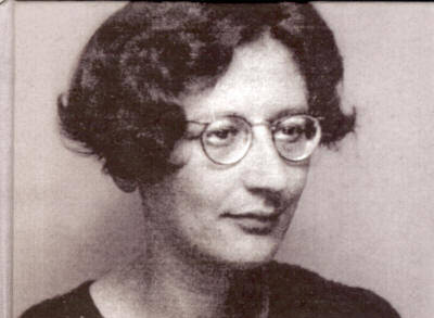 Simone Weil, via Wikimedia Commons.