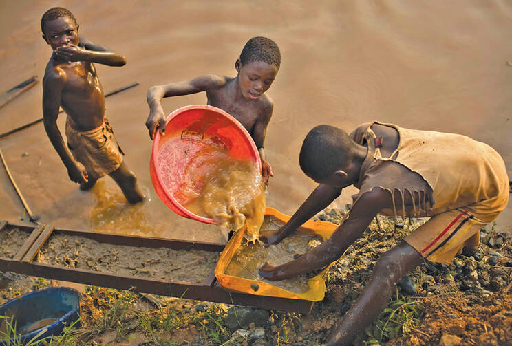 Childhood's End: Boys pan for gold in the Democratic Republic of Congo