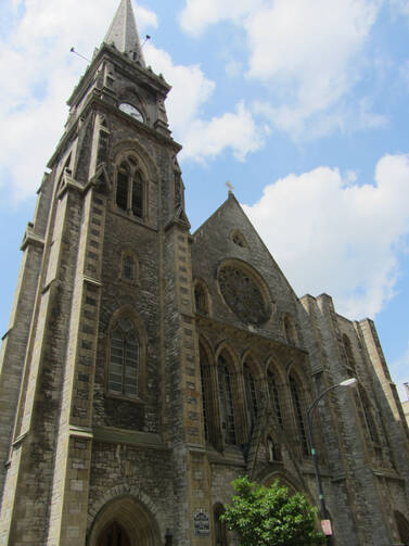 The Cathedral of St. Joseph in Buffalo, N.Y. was funded with help from the international church.