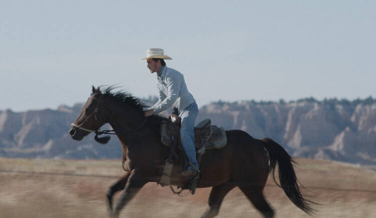 Brady Jandreau in ‘The Rider’ (photo: Sony Pictures Classics)