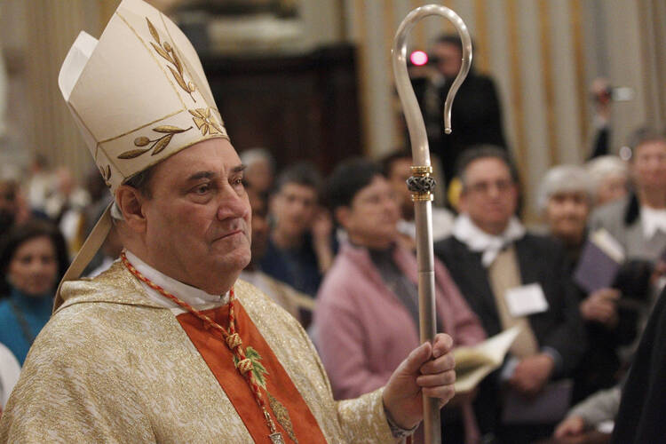 Cardinal Jean-Claude Turcotte, retired archbishop of Montreal, died April 8 at age 78 at Marie-Clarac Hospital in Montreal. He is pictured in a 2010 photo. (CNS photo/Paul Haring) 