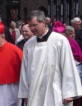 Bishop Bonny at a procession in 2008