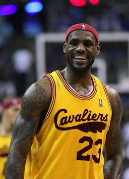 LeBron James (Photo via Wikimedia Commons)