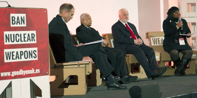 Representatives of several faith traditions assemble to discuss no-nukes movement at forum in Vienna.