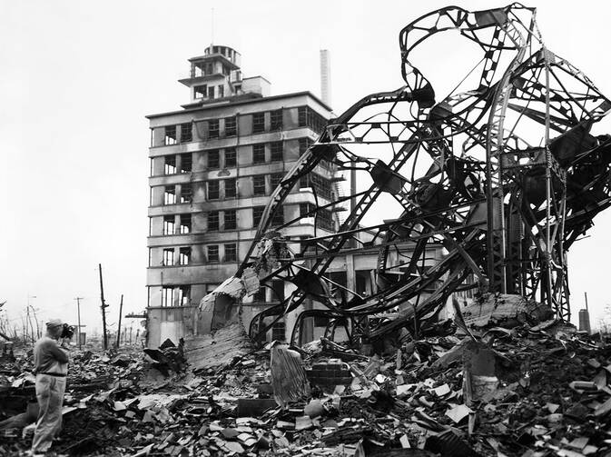 Nagasaki, 1945. Photo: Shutterstock/ Everett Historical