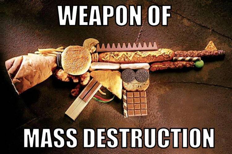 Another Item in the Arsenal of Weapons: Food