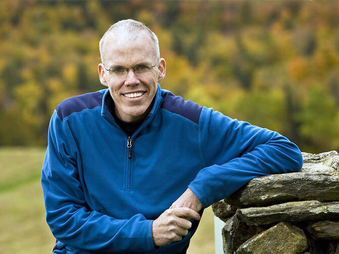 Bill McKibben, author and activist, in 2009. Photo courtesy of Nancie Battaglia