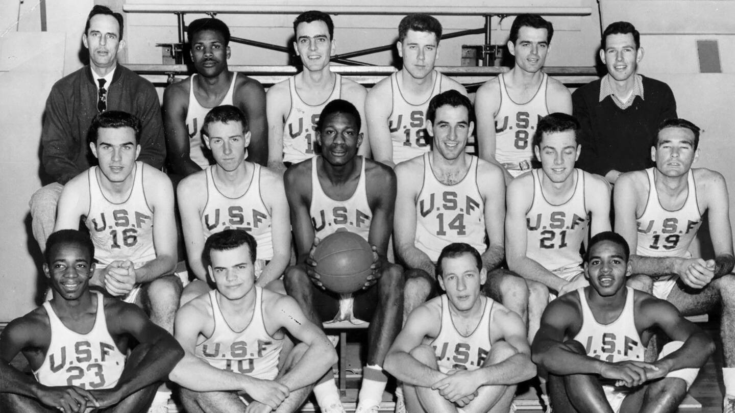 Bill russell discount usf jersey