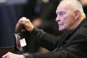 Cardinal Theodore E. McCarrick, retired archbishop of Washington, is pictured in a 2017 photo (CNS photo/Bob Roller) 