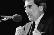 Mario Vargas Llosa at the Miami Book Fair International of 1985. Courtesy Wikipedia.