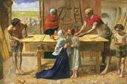 “Christ in the House of His Parents,” by John Everett Millais (1849–50)