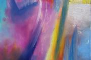 "The Glory of Christ," a painting by Stephen B. Whatley, an expressionist artist based in London. (CNS photo/Stephen B. Whatley)