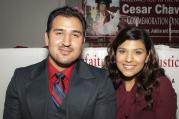 Jose Luis and Ana Claudia Aguayo are the recipients of the 2013 Cardinal Bernardin New Leadership Award given by the Catholic Campaign for Human Development (CNS photo)