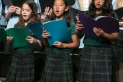 Catholic schools students sing at opening Mass of NCEA convention in Florida