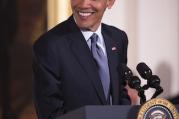 President Barack Obama has discovered that it's lonely for a Democrat at the top. (CNS photo/Tyler Orsburn)