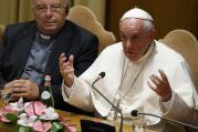 Pope Francis address workshop on climate change and human trafficking attended by mayors from around the world at Vatican