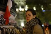 In Republique square in Paris on Nov. 14, people gather in memory of victims of terrorist attacks. Coordinated attacks the previous evening claimed the lives of 132 people. The Islamic State claimed responsibility. (CNS photo/Paul Haring)