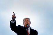 Then-presidential candidate Donald Trump attends a campaign event in Wilmington, Ohio, Nov. 4. Trump won the presidency in the Nov. 8 elections. (CNS photo/Carlo Allegri, Reuters)