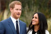 Britain's Prince Harry poses with Meghan Markle on Nov. 27 in the Sunken Garden of Kensington Palace in London after announcing their engagement. Markle attended Immaculate Heart High School in Los Angeles. (CNS photo/Toby Melville, Reuters)