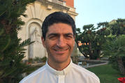 Father Augusto Zampini is pictured in Rome in August 2017. (CNS photo/Cindy Wooden)