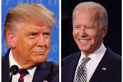 President Donald Trump and former Vice President Joe Biden, the Democratic nominee for president, are seen in this composite photo. (CNS composite/photos by Jonathan Ernst and Brian Snyder, Reuters)