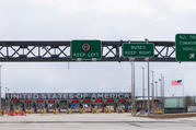 The U.S.-Canada border crossing in Lacolle, Canada. The Trump administration is scheduled to formally publish more stringent asylum rules June 15 and allow 30 days for public comment. (CNS photo/Christinne Muschi, Reuters) 