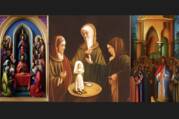 three ai images of Jesus with disciples as described in the article