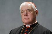 Cardinal Gerhard Muller appear against a grey background