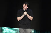 Shane Gillis performs at Madison Square Garden during Dave Chappelle's 50th birthday celebration shows on Tuesday, Aug. 22, 2023, in New York. (Photo by Evan Agostini/Invision/AP)