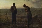 "The Angelus" by Jean-François Millet, c. 1857-1859.