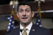 Speaker of the House Paul Ryan, R-Wis., speaks at the Capitol in Washington, Thursday, Sept. 14, 2017, where he said President Donald Trump is still seeking a legislative solution to replace to the Deferred Action for Childhood Arrivals program. (AP Photo/J. Scott Applewhite)