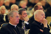 Bishops listen to a speaker Nov. 13 during the fall general assembly of the U.S. Conference of Catholic Bishops in Baltimore (CNS photo/Bob Roller). 