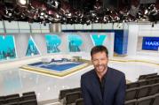 Harry Connick Jr. is seen on the set of his TV show "Harry." (CNS photo/ courtesy NBC Universal)