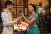 Mena Massoud and Naomi Scott in ‘Aladdin.’ (CNS photo/Disney)