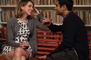 Emily (Zoe Kazan) and Kumail (Kumail Nanjiani) in "The Big Sick." Photo courtesy of Amazon Studios.