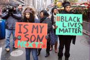 NYC action in solidarity with Ferguson, Mo. (Flickr photo/All-Nite Images)