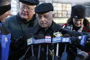 Cardinal Francis George of Chicago speaks to local media in February 2009. The case of former priest Daniel McCormack represented a significant breakdown of the child protection policies he had approved for the archdiocese. (CNS photo/Karen Callaway, Catholic New World)