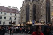Gone in a flash? Christmas comes to St. Stephen's Cathedral in Vienna.