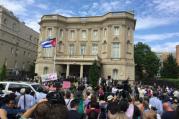 Cuban flag raised in Washington
