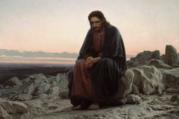 “Christ in the Desert,” by Ivan Kramskoi