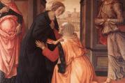 Visitation by Domenico Ghirlandaio 1491