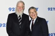 Sen. Al Franken, D-Minn., right, and former talk show host David Letterman arrive for their conversation at 92Y in New York. (Photo by Evan Agostini/Invision/AP, File)