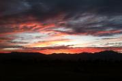 The sunset from the campus of Xavier College Preparatory, in Palm Desert, CA. Photo by Matt Emerson
