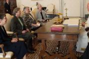 LCWR leaders meet with Pope Francis today.