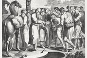 Joseph sold by his brothers (Genesis 37), published 1841