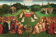 Adoration of the Mystic Lamb by Jan van Eyck, 1432