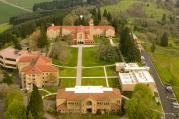 Mt. Angel Abbey Library (Photo via Oregon Encyclopedia) 