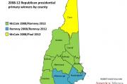 Not all New Hampshire counties are of equal weight in predicting the party nominees.