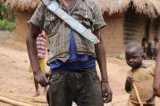A new recruit? Commander Makom says the anti-balaka are attracting more young people every day, but can this impromptu militia be controlled?