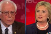 Hillary Clinton says "only" Bernie Sanders could consider her part of the establishment.